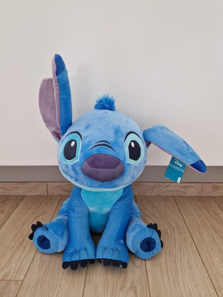 Te koop: Stitch – Disney Lilo & Stitch Blauw Pluche Knuffel, Kinderen en Baby's, Speelgoed | Knuffels en Pluche, Ophalen, Zo goed als nieuw