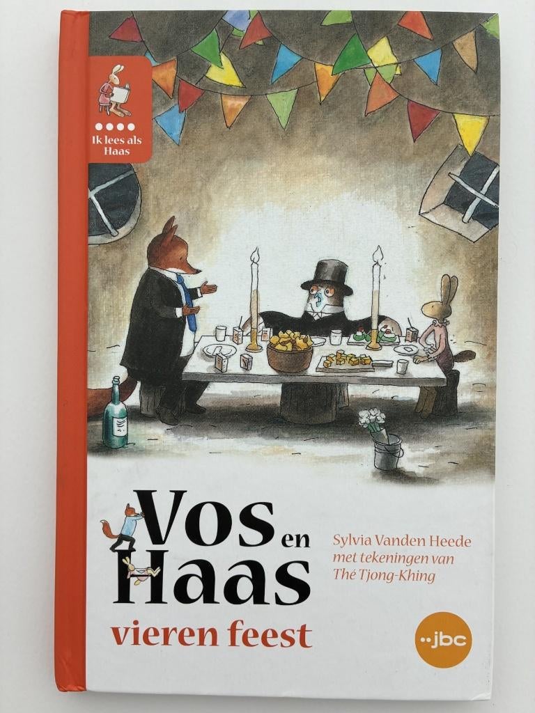 Vos en haas vieren feest, Ophalen of Verzenden, Zo goed als nieuw, Sylvia Vanden Heede, Fictie algemeen