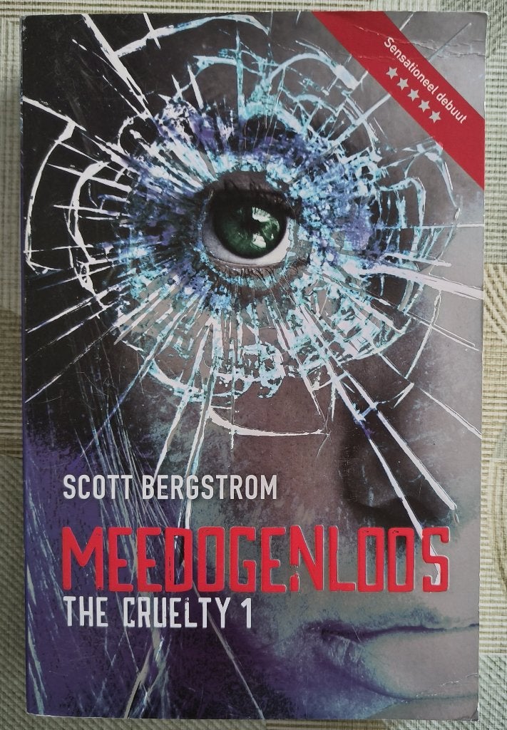 Jeugdboek – Meedogenloos – Scott Bergstrom – vanaf 15 jaar, Enlèvement ou Envoi, Fiction, Scott Bergstrom, Utilisé