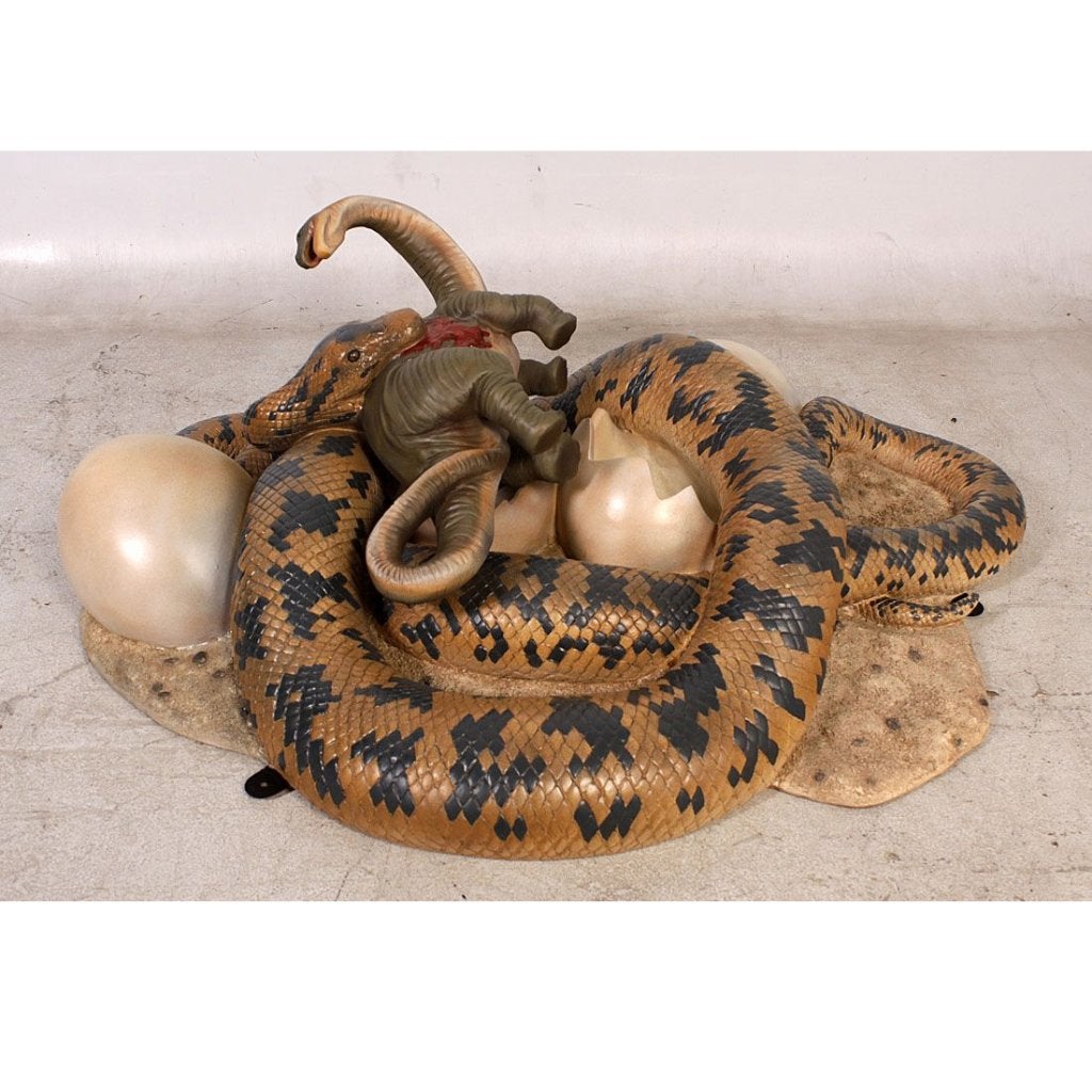 Pythons Dinner – Slang Breedte 123 cm