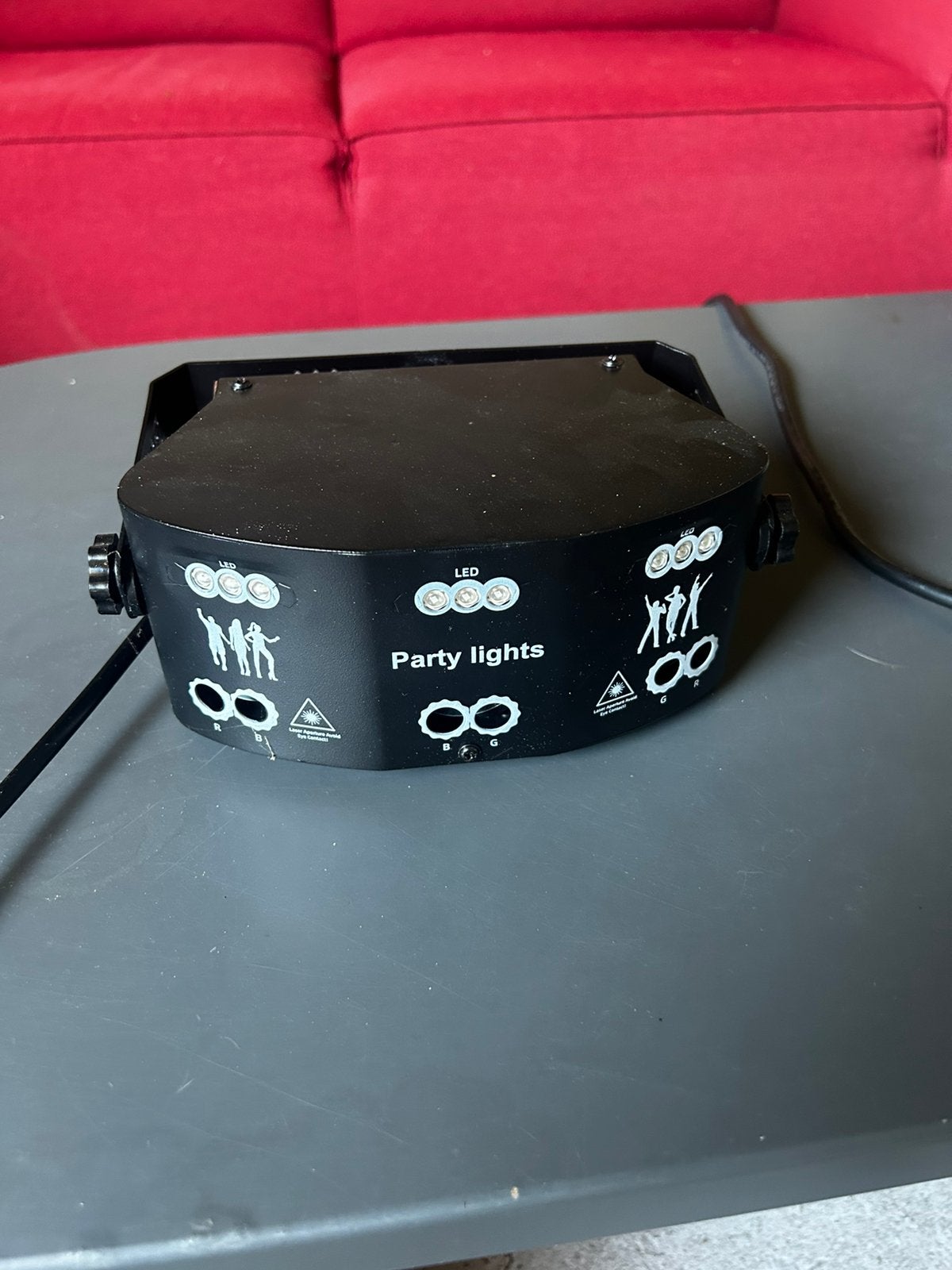 15-eye party laser en discolamp, Ophalen, Zo goed als nieuw