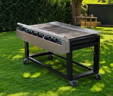 PROFESSIONELE HENDI EUROPA 6 GASBARBECUE, Ophalen, Zo goed als nieuw, Ivas hendi