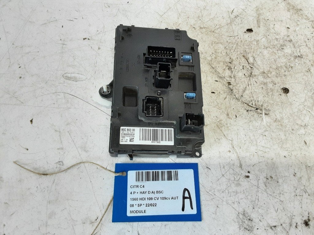 UNITE ELECTRONIQUE C4 Grand Picasso (UA) (9665778480), Citroën, Mevr. I. Hauben, Utilisé, Rue de l'Espoir 34 34
4030  GRIVEGNÉE, BE