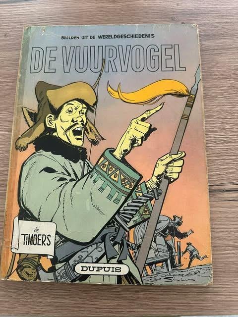 de vuurvogel strip de timoers door surius Dupuis 1966, Boeken, Stripverhalen, Gelezen, Eén stripboek, Ophalen of Verzenden, Sirius