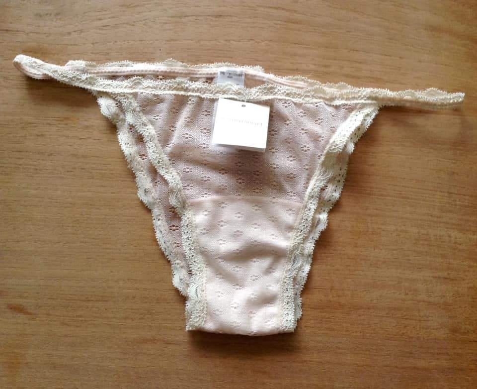 Secret beige kanten slip voor dames T.M., Kleding | Dames, Ondergoed en Lingerie, Ophalen of Verzenden, Beige, Slip