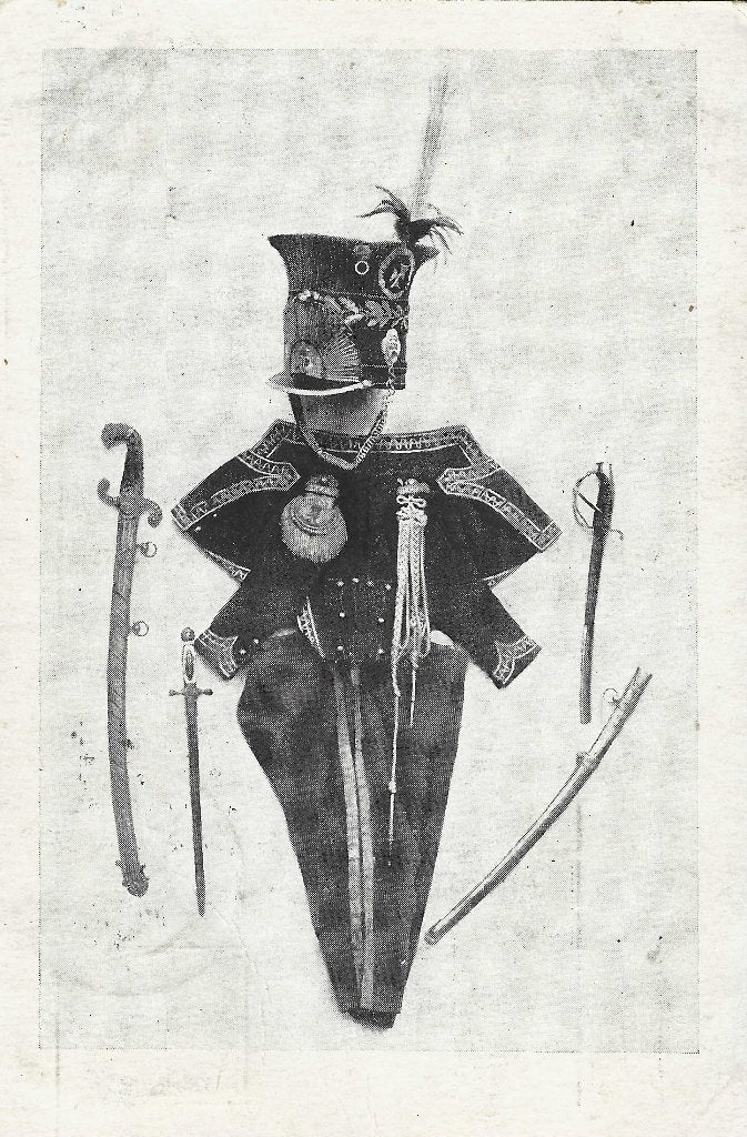 Carte postale Officier polonais, Envoi