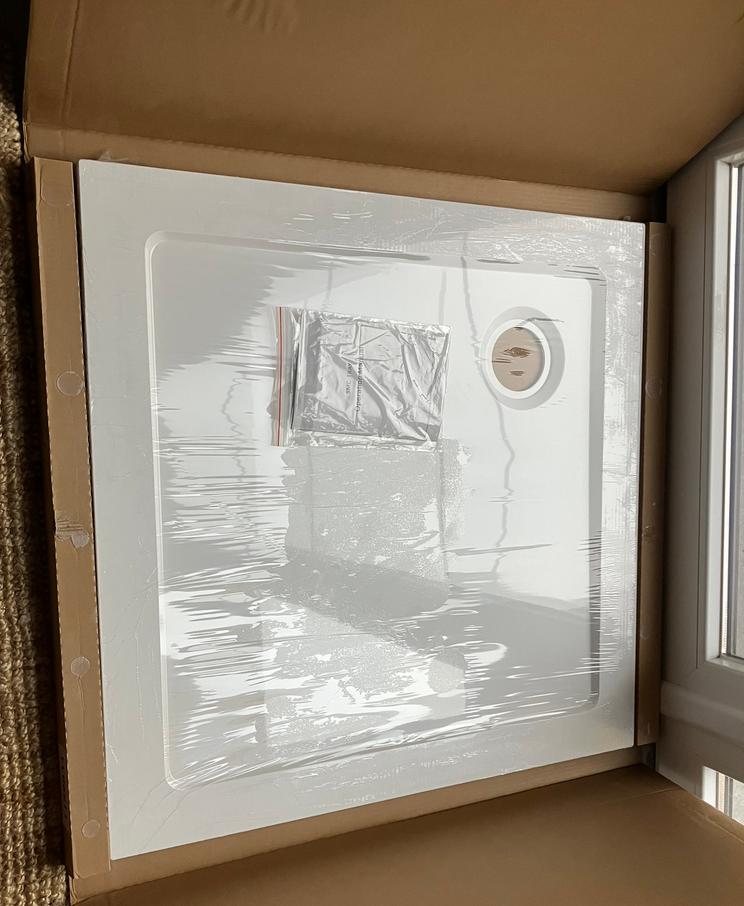 [NIEUW] Douchebak 80x80x4 haceka belice, Ophalen, Nieuw, Douche