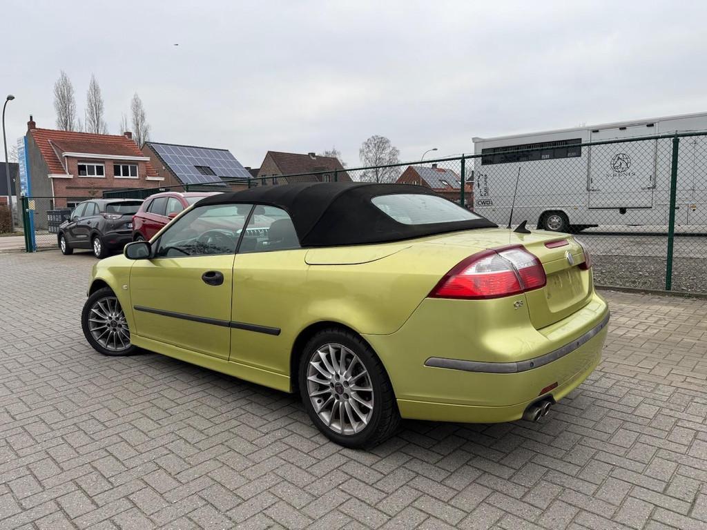 Saab 9-3 Cabrio 2.0 benzine | Automaat | 1 JAAR GARANTIE, Autos, Achat, Entreprise, Cabriolet, Carnet d'entretien