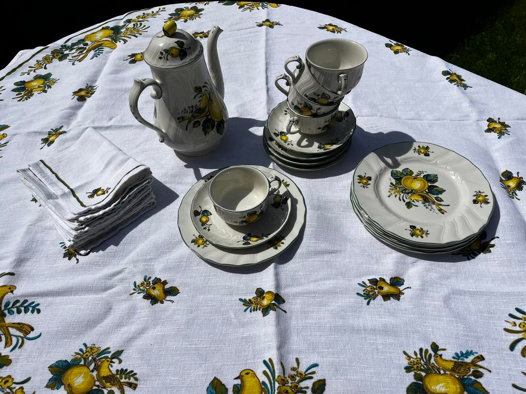 Servies villeroy & Bosch, Ophalen
