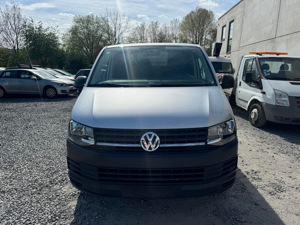 VOLKSWAGEN TRANSPORTER, Autos, Argent ou Gris, Entreprise, 3 places, Noir