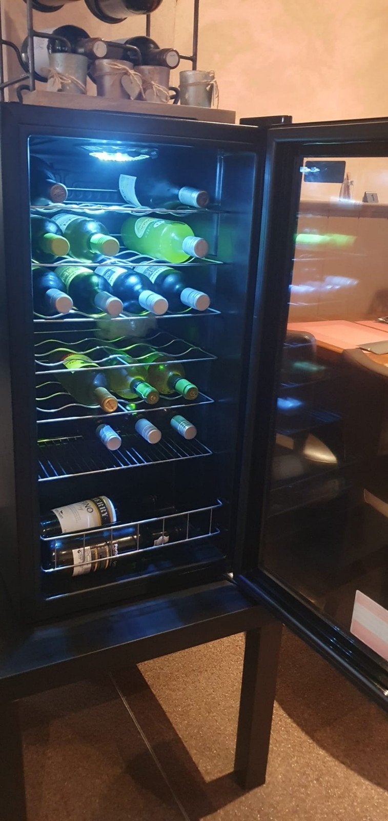 Wijn frigo, Elektronische apparatuur, Koelkasten en IJskasten, Ophalen, Gebruikt