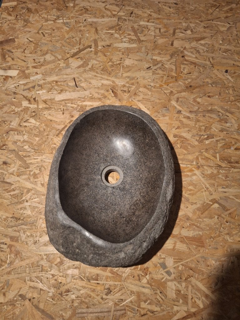 lavabo in rots, Ophalen, Zo goed als nieuw, Steen, Wastafel