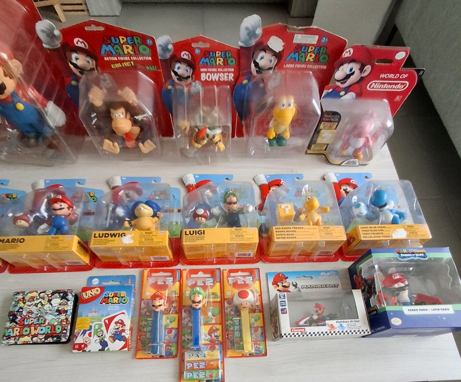 Mario groot lot speelgoed in 1 pakket allemaal nieuw!, Enlèvement ou Envoi