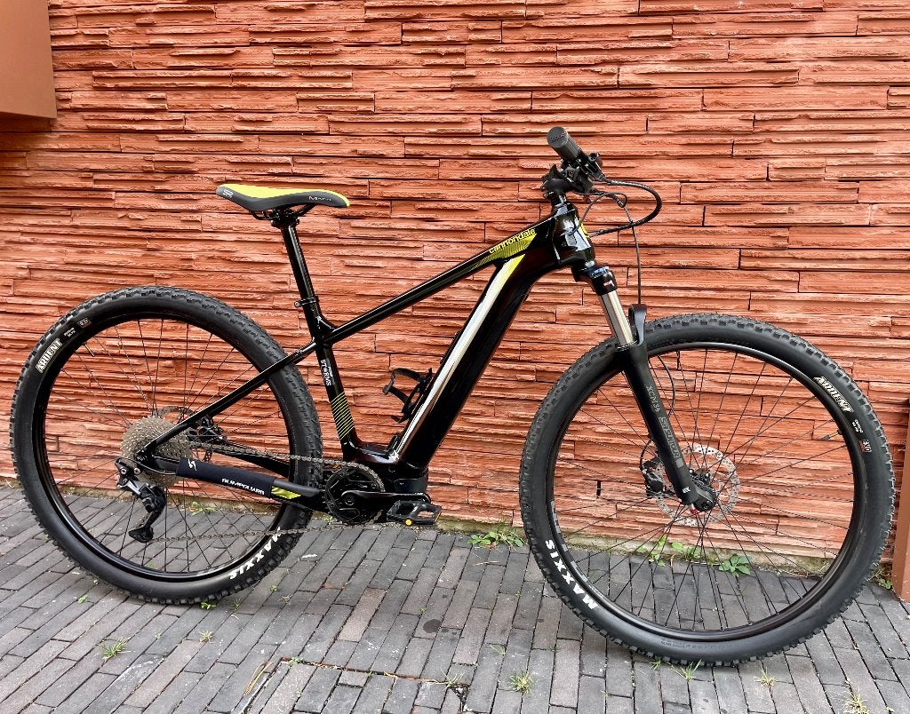 Cannondale Trail elektrische MTB - Zo goed als nieuw! 490 km, Vélos & Vélomoteurs, Enlèvement, Comme neuf