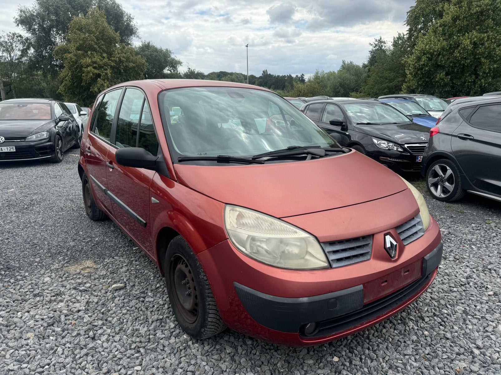 RENAULT MEGANE SCENIC, Autos, Renault, Rouge, Achat, Entreprise, 72 kW
