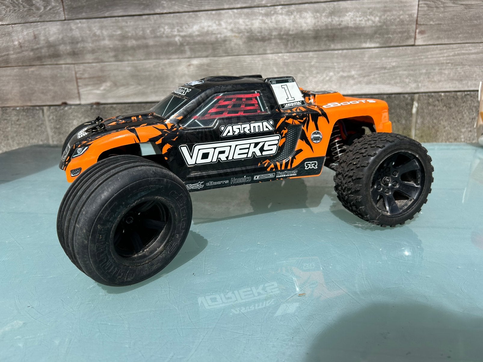 RC Arrma Vorteks 1/10 Voiture RC BUGGY TRUGGY, Enlèvement, Utilisé, Échelle 1:10