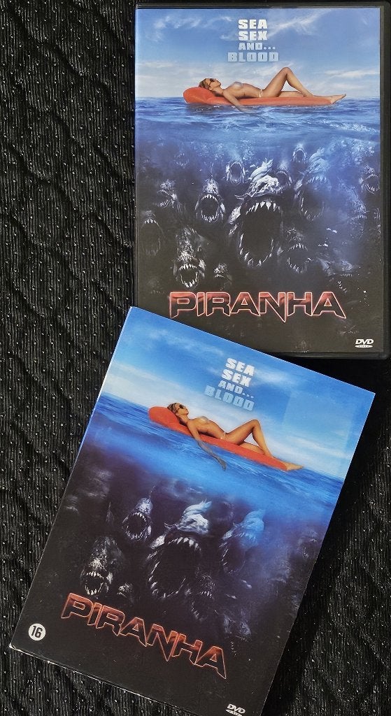 Piranha (2010) + Piranha II (1982) Slip Case, Enlèvement ou Envoi, Comme neuf, Anglais, Néerlandais