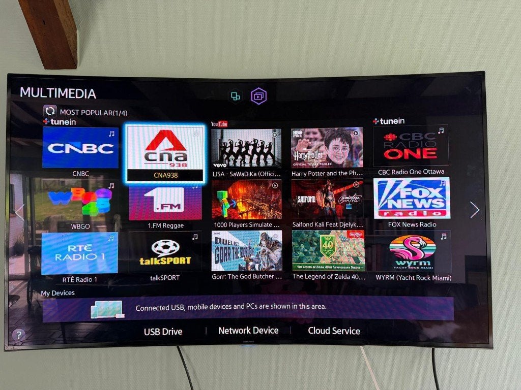 Téléviseur Samsung UE55H8000SL, TV, Hi-fi & Vidéo, 40 à 60 cm, LCD, Enlèvement, Utilisé