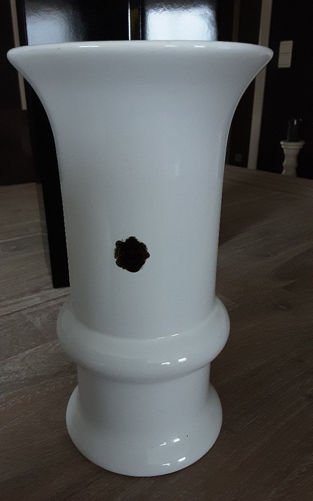 Vaas Delfts Wit, 23 cm, Wit, Nieuw, Ophalen of Verzenden