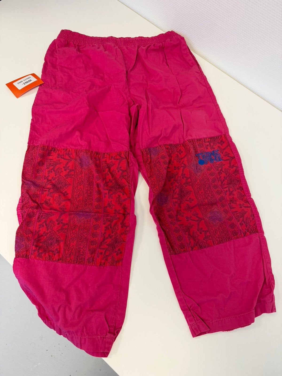2x Think Pink Calanque Broek L Outdoor Vintage blauw-roze, Ophalen of Verzenden, Zo goed als nieuw, Maat 42/44 (L), Roze