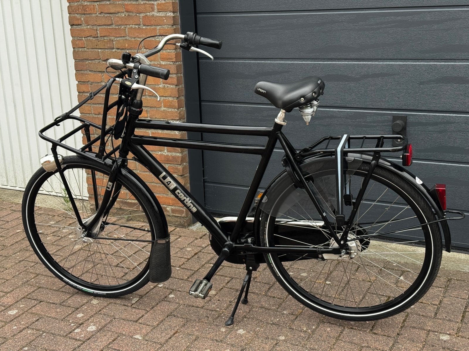 Erg nette Cortina U4 herenfiets, transportfiets, kader 61, Fietsen en Brommers, Versnellingen, Zo goed als nieuw, 61 tot 65 cm