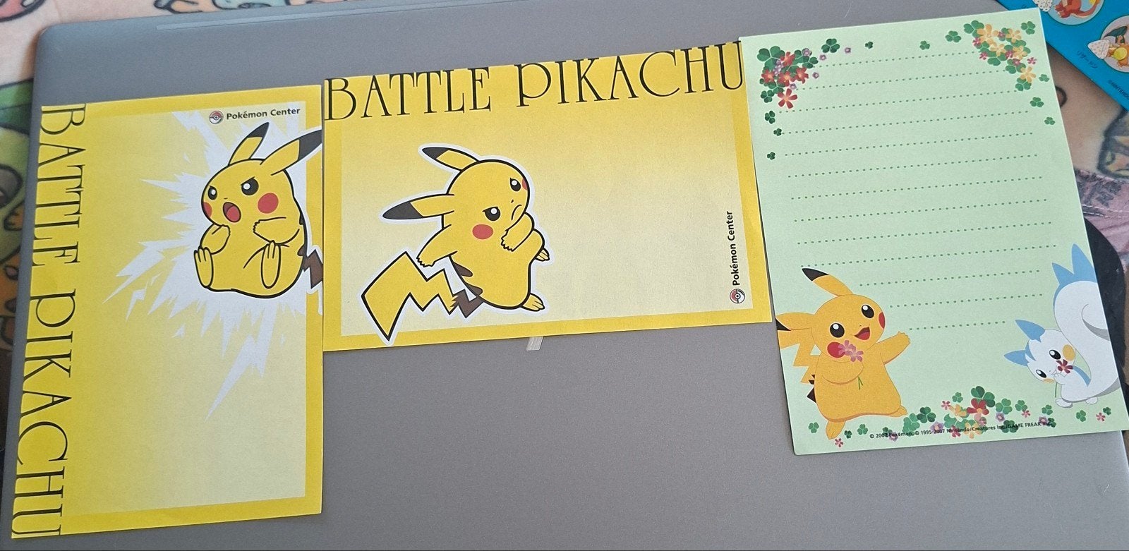 Notitiebladen voor Pokémon Center Pikachu, Ophalen of Verzenden