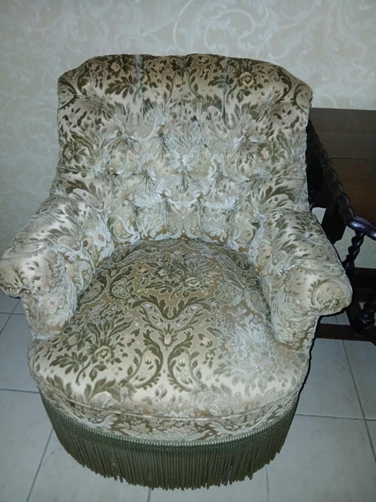 Vintage zeteltje goede staat, Huis en Inrichting, Fauteuils, Ophalen