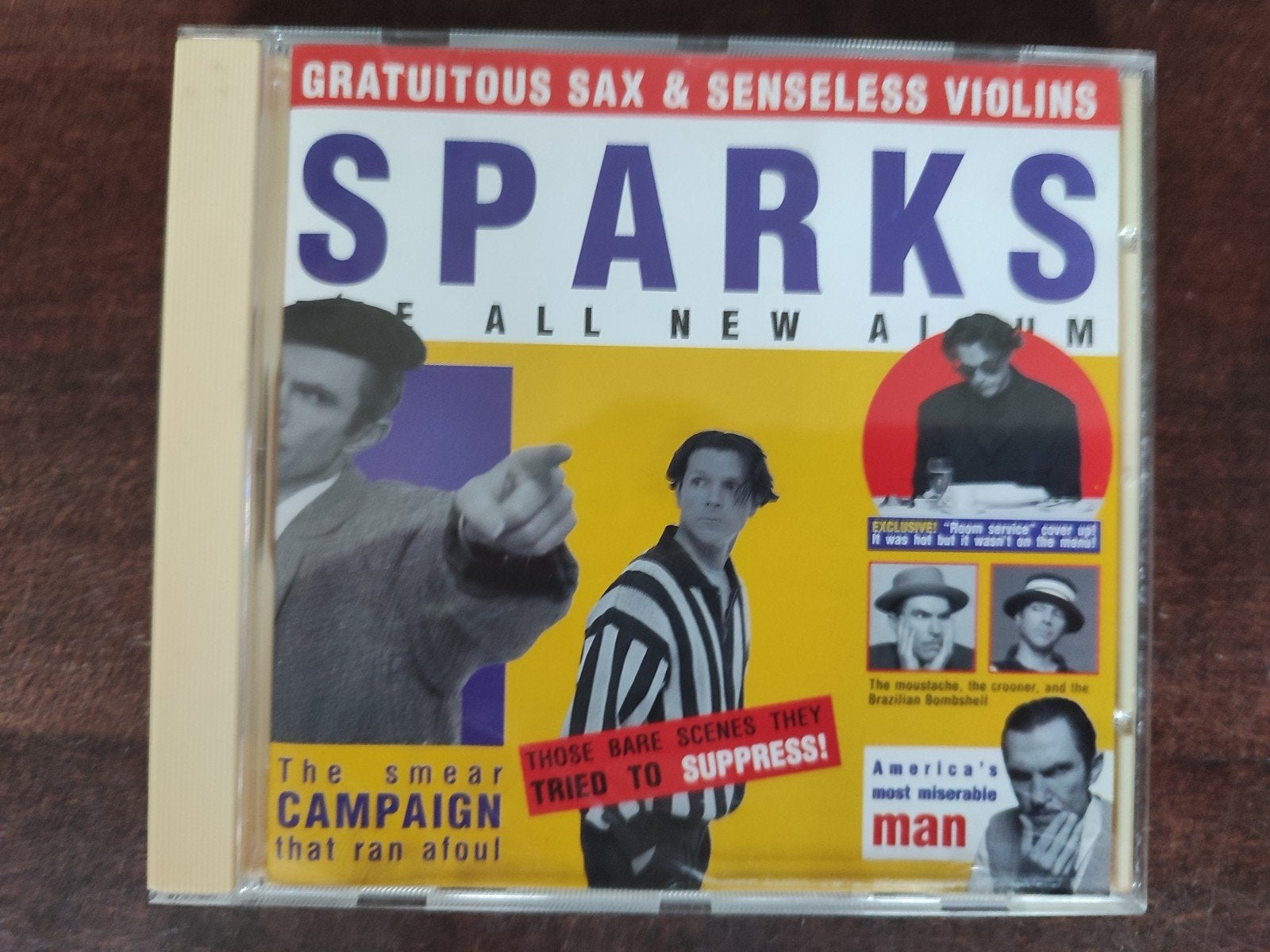 CD : SPARKS - GRATUITOUS SAX & SENSELESS VIOLINS, Ophalen of Verzenden