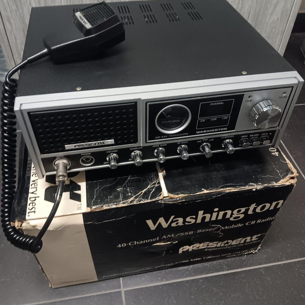 President Washington, Telecommunicatie, Zenders en Ontvangers, Ophalen