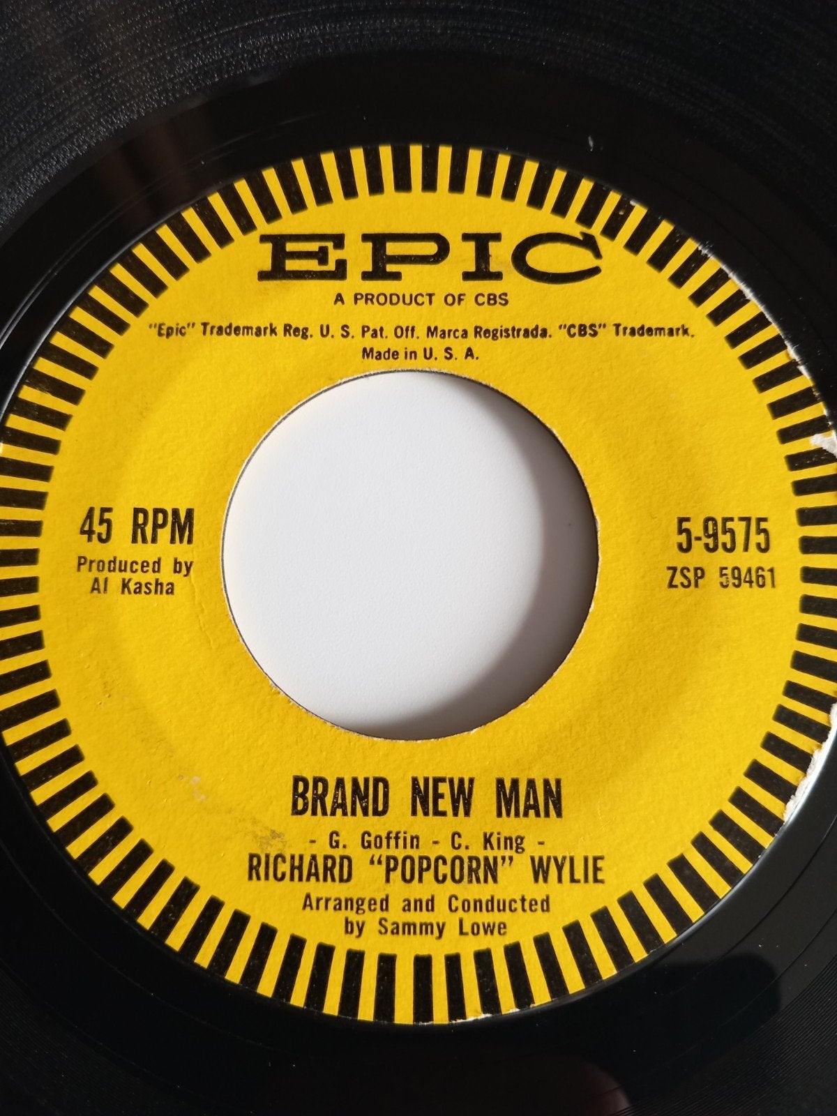 RICHARD POPCORN WYLIE. OLDIES 45T, Ophalen of Verzenden