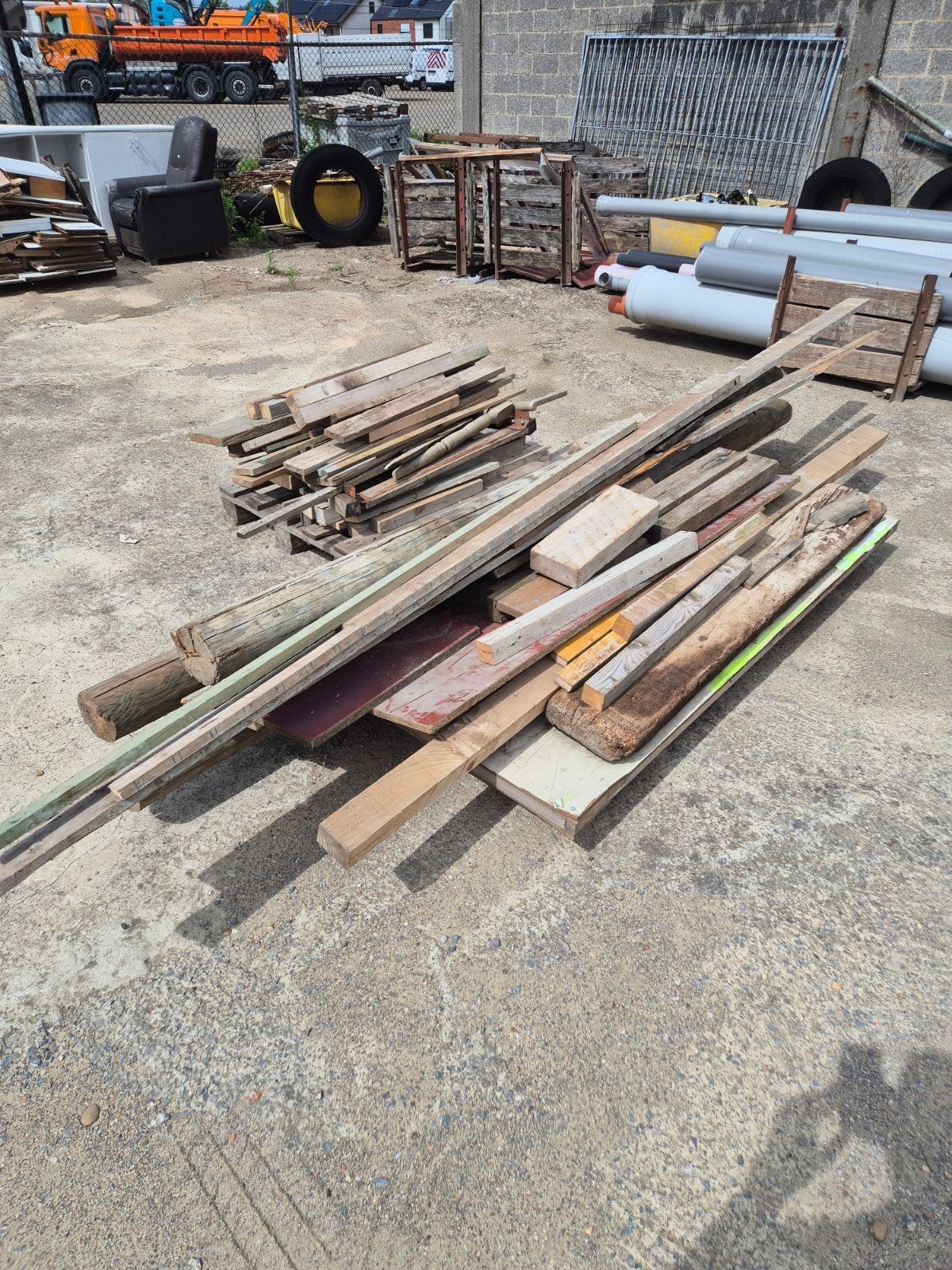 Overschotten Hout, Doe-het-zelf en Bouw, Ophalen