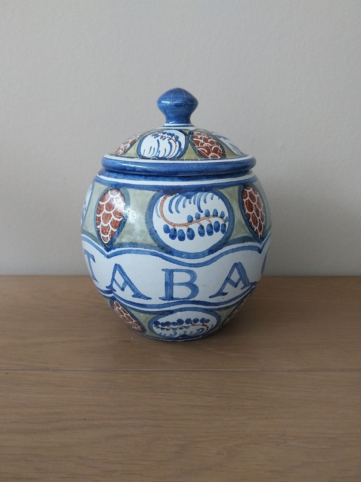 Antieke tabak pot, Ophalen of Verzenden