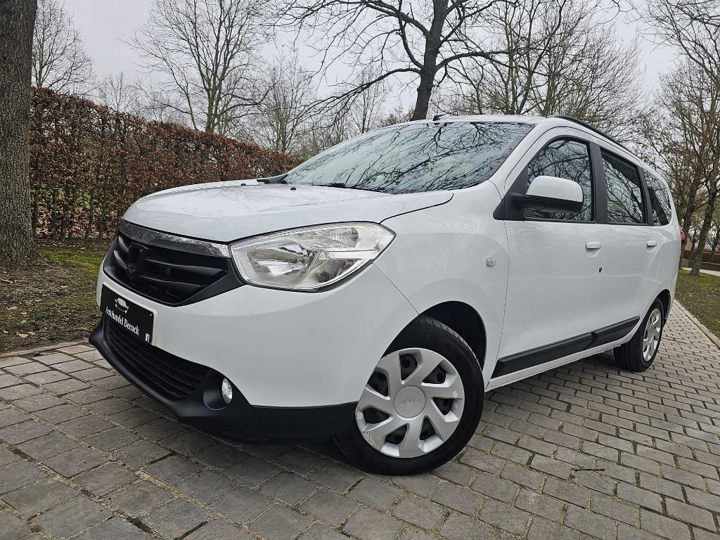 Dacia lodgy 1.6 benzine | CRUISE CONTROL | 7ZITPLAATSEN, Auto's, Dacia, Euro 5, Zwart, Handgeschakeld, 5 deurs