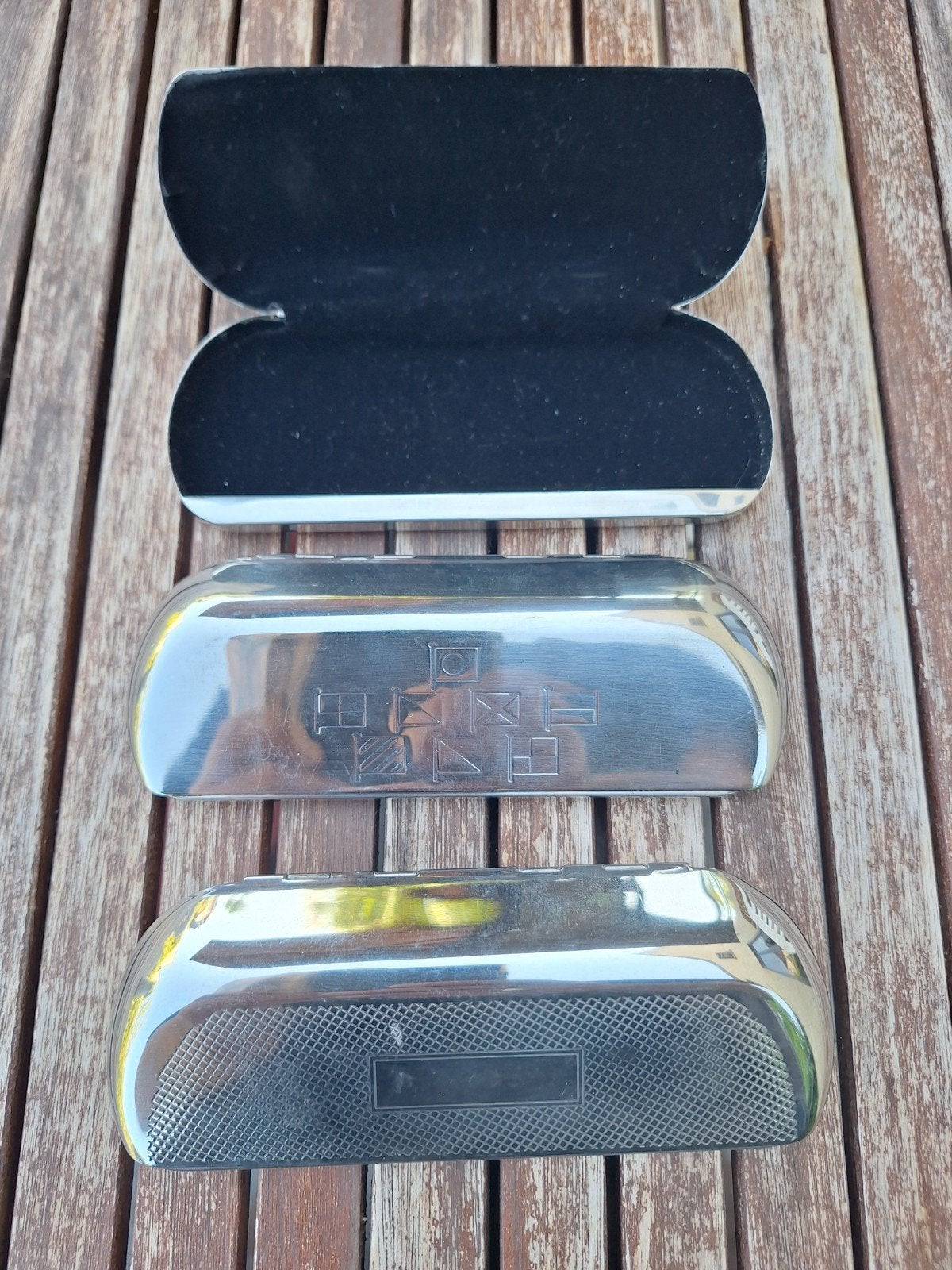 antiek bril etui, Ophalen