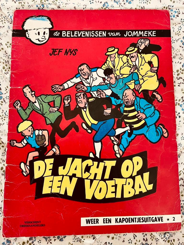 Strip Jommeke “jacht op de voetbal “, Boeken, Ophalen, Zo goed als nieuw