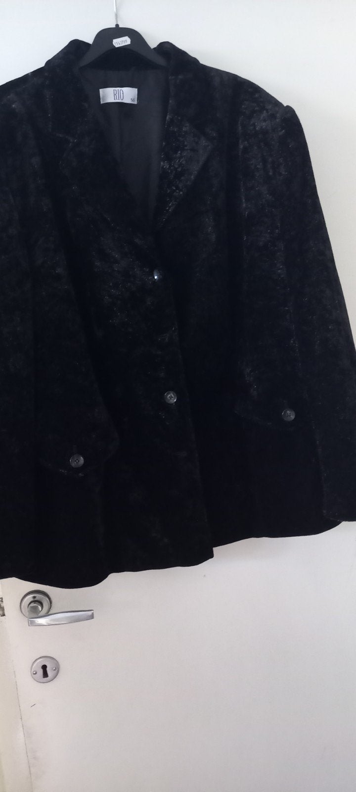 veste     Rio    52 Eu/50 D, Kleding | Dames, Rio, Ophalen of Verzenden, Zo goed als nieuw, Zwart