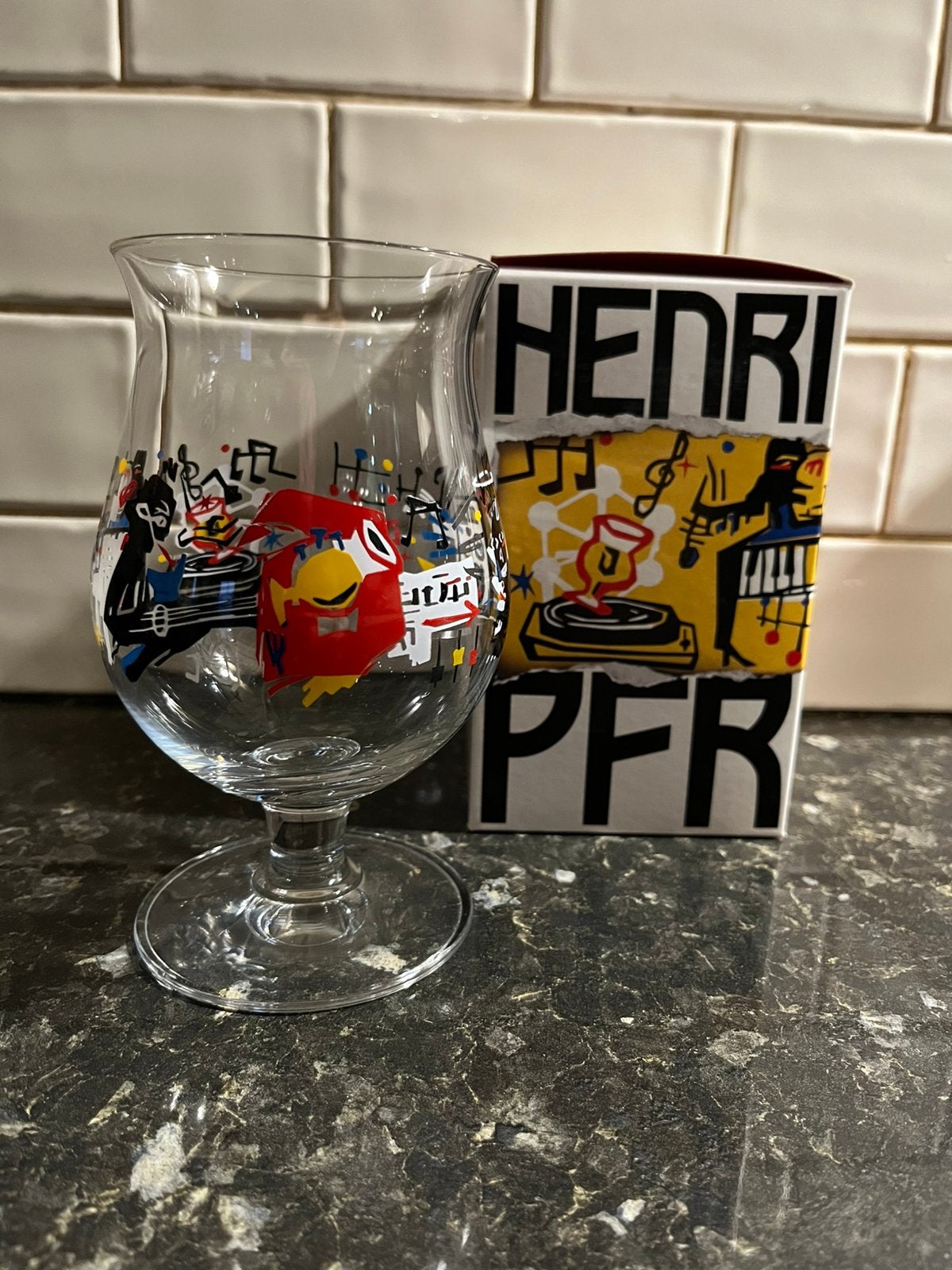 Duvel - Henri PFR, Ophalen of Verzenden, Nieuw, Bierglas