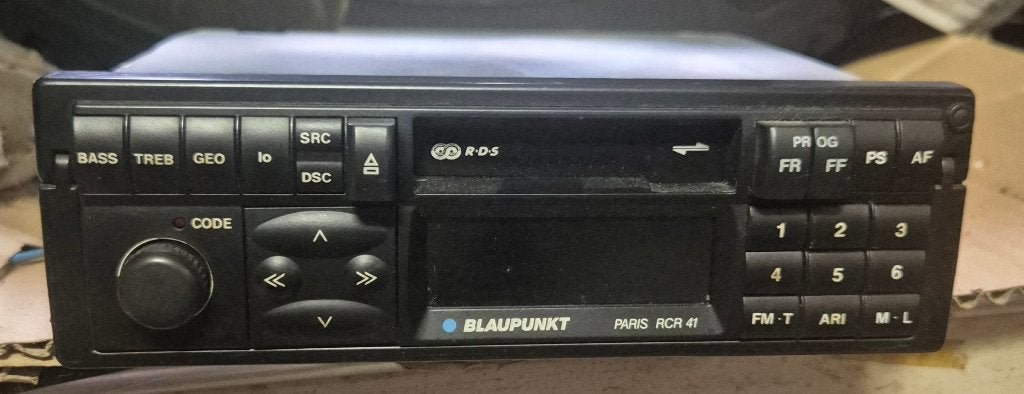 Klassieke Blaupunkt Paris RCR 41 autoradio youngtimer, Enlèvement, Utilisé