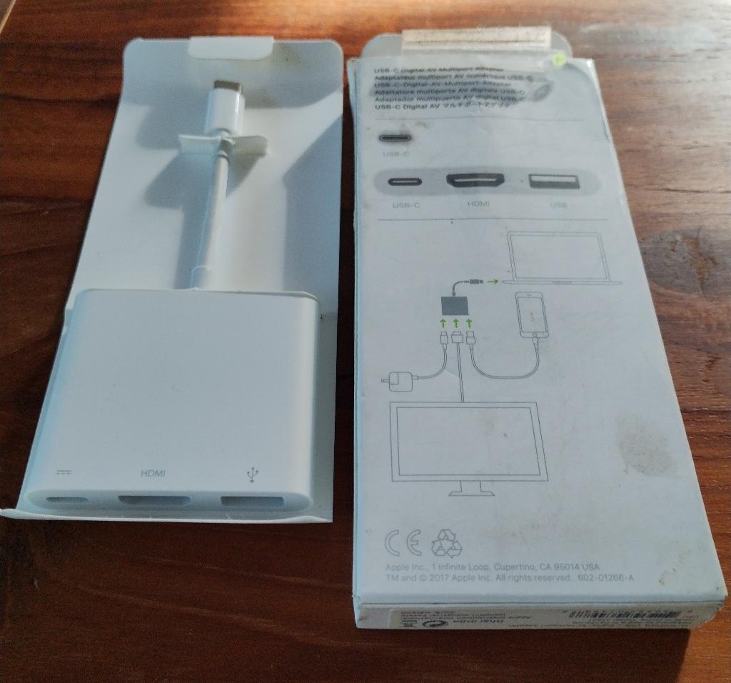 apple USB-C to digital AV adapter, Ophalen