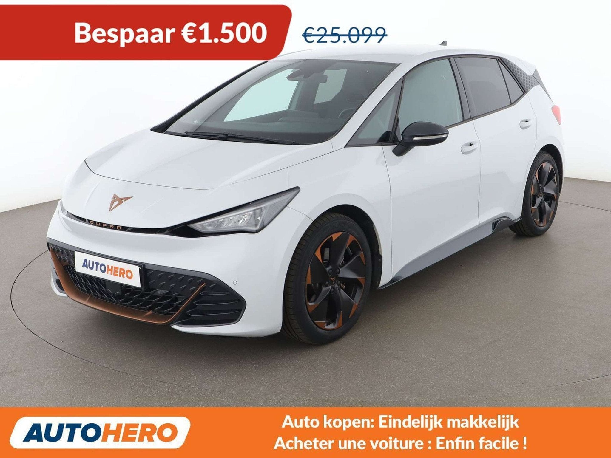 CUPRA Born electric drive 150 kW (automatique), Autos, Achat, 1811 kg, https://public.car-pass.be/vhr/8f90d730-333d-41c0-8476-5cf30696f732
