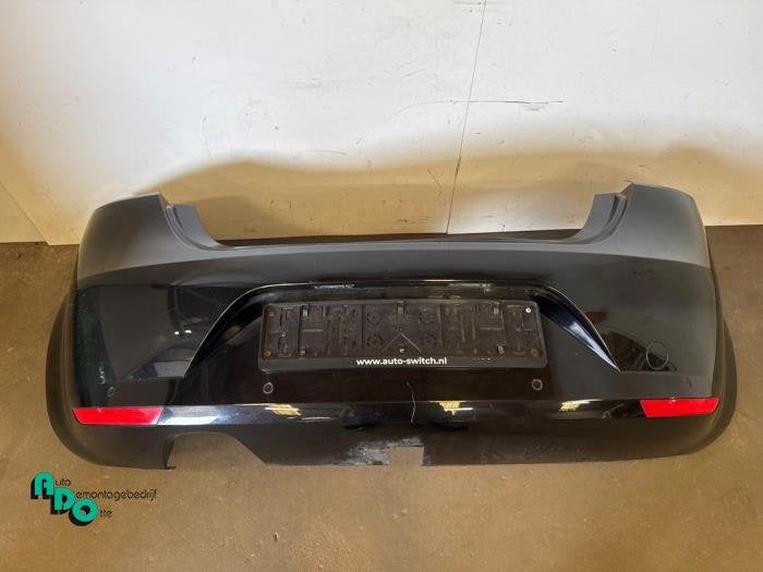 Pare-chocs arrière d'un Seat Leon (Leon 05-) (LC9Z), -, 3 mois de garantie, Utilisé, -