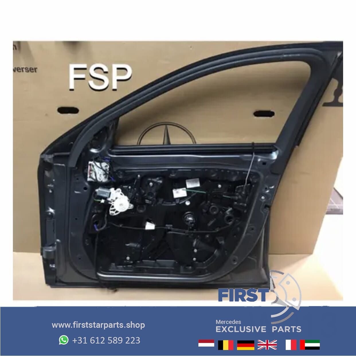 W213 S213 COMPLETE DEUR RECHTSVOOR Mercedes E KLASSE 2016-20, Autos : Pièces & Accessoires, Utilisé, Porte, Avant, -