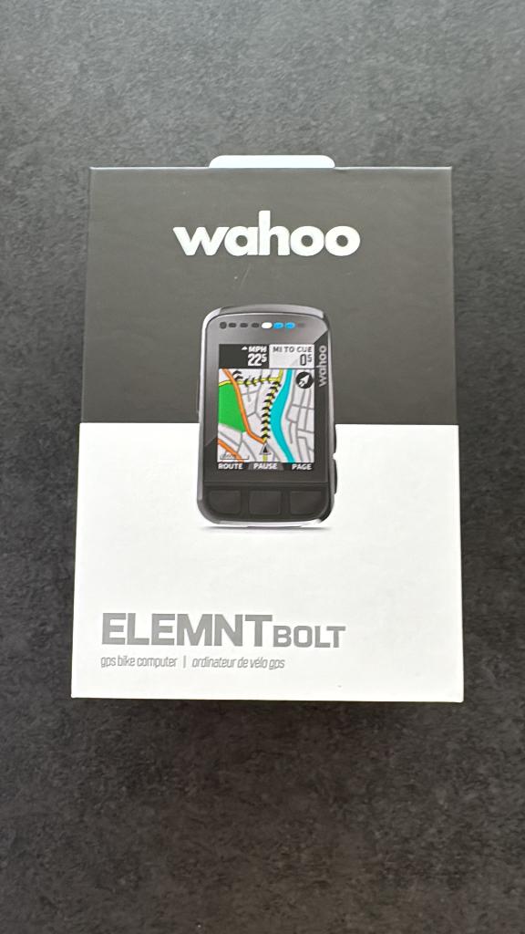 Wahoo ELEMNT BOLT V2, Fietsen en Brommers, Ophalen of Verzenden, Draadloos, Zo goed als nieuw