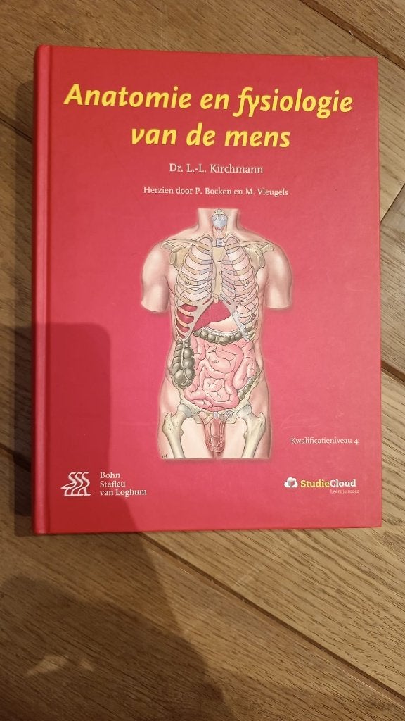 Anatomie en fysiologie van de mens - Nieuw, Livres, Livres d'étude & Cours, Enlèvement, Comme neuf