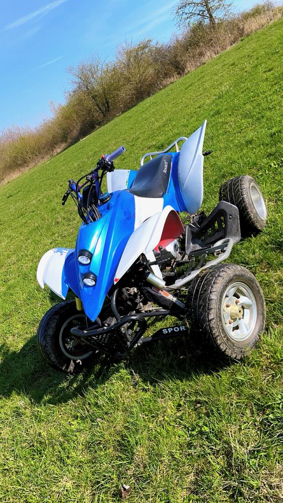 Quad shineray a vendre ou a echanger contre une moto route, Ophalen, Gebruikt, 250 cc, Overige typen