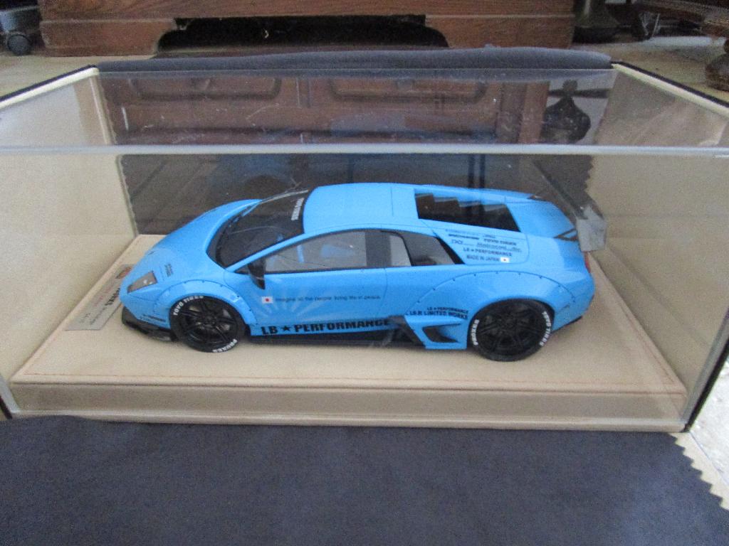 oem liberty walk 1:18 lamborghini murcielago, Enlèvement ou Envoi, Comme neuf, Voiture, Autres marques