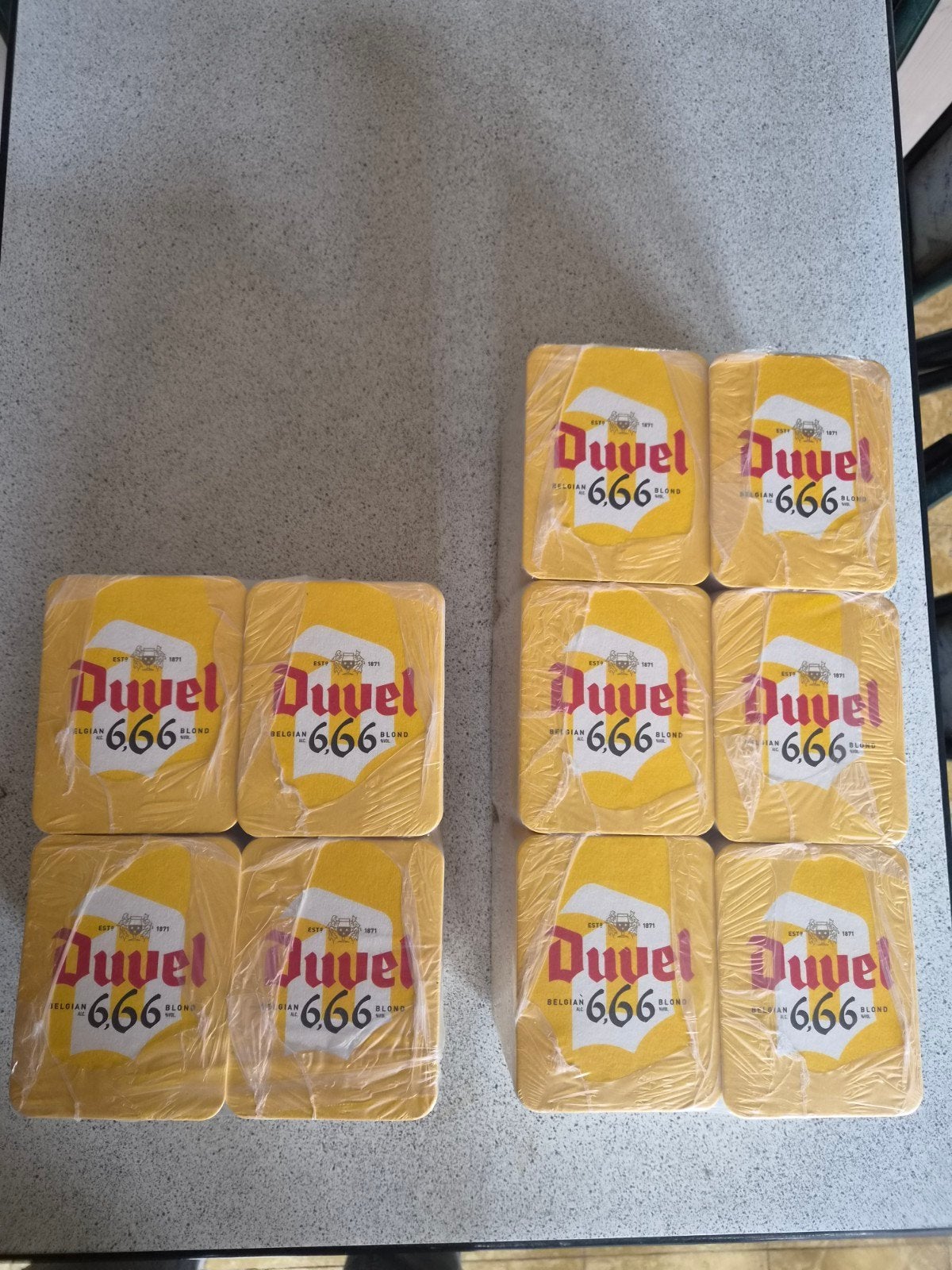 Bierkaartjes Duvel, Enlèvement, Neuf, Duvel