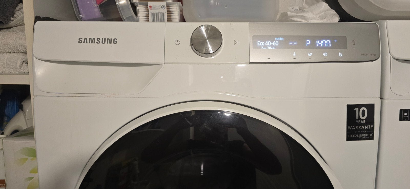 samsung wasmachine, Ophalen