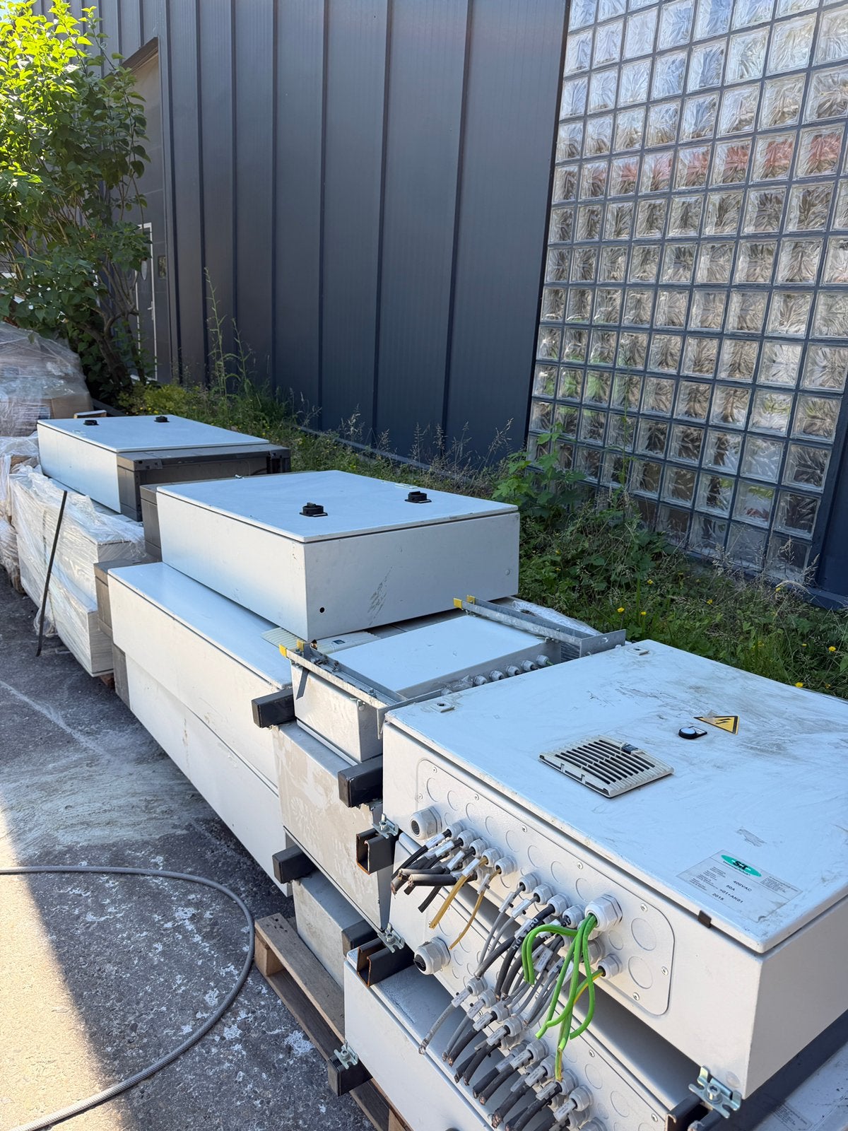 Set elektrische kasten, Doe-het-zelf en Bouw, Ophalen, Zo goed als nieuw