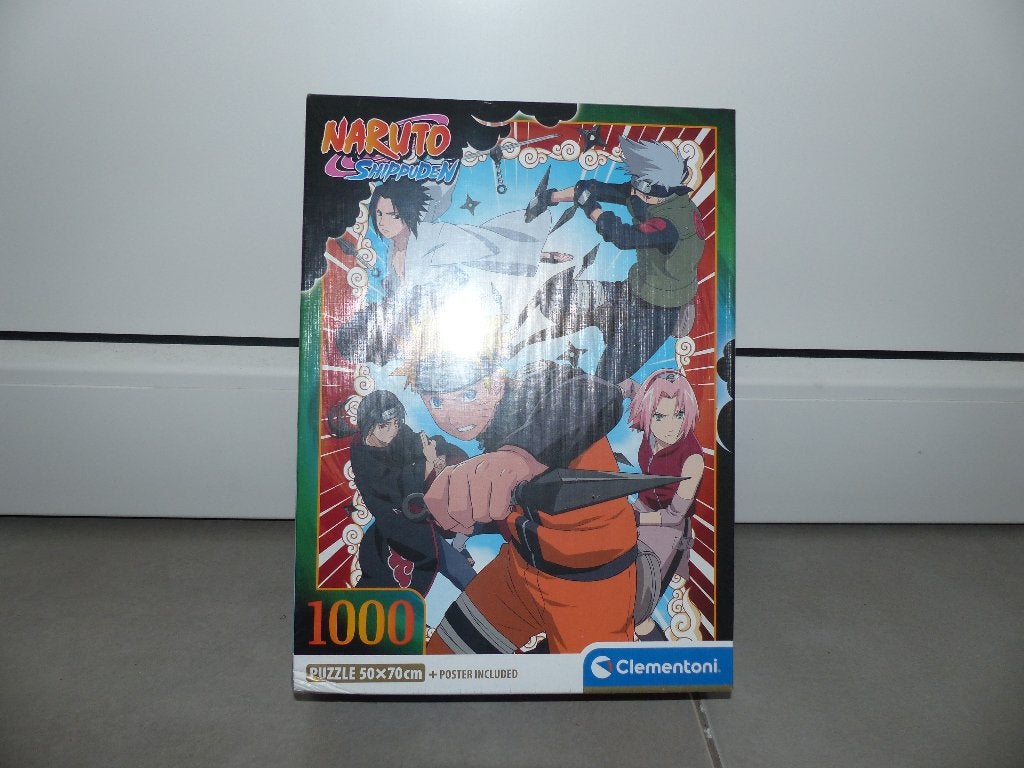 Legpuzzel van Naruto - 1000 stuks, Ophalen of Verzenden, 500 t/m 1500 stukjes, Zo goed als nieuw, Legpuzzel